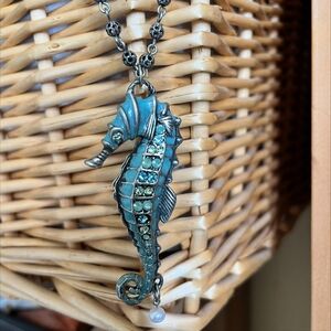 Mary DeMarco Seahorse Pendant